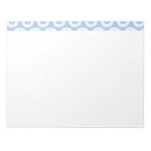 Vibrant Modern Pattern with Bold Colour Shapes Notepad