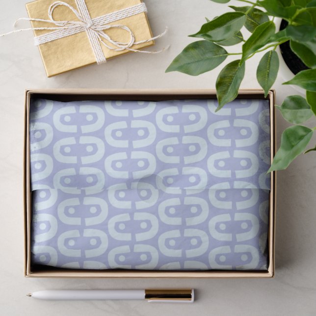 Vibrant Modern Pattern with Bold Colour Shapes Tissue Paper (Gift)