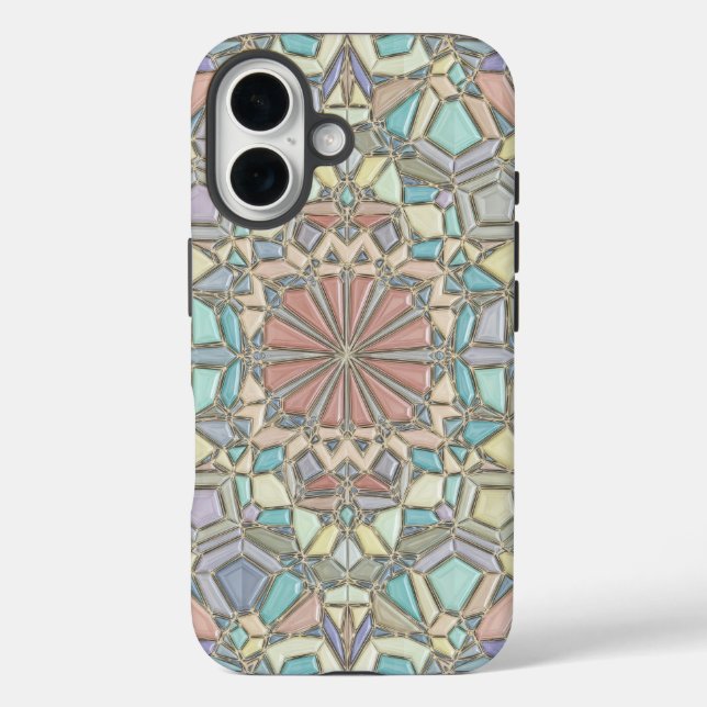 vibrant mosaic Case-Mate iPhone case (Back)