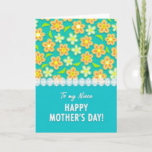 Vibrant Mothers Day Mosaic Card