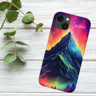 Vibrant Mountain Sunset iPhone 13 Case