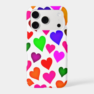 Vibrant Multicolor Heart Pattern
