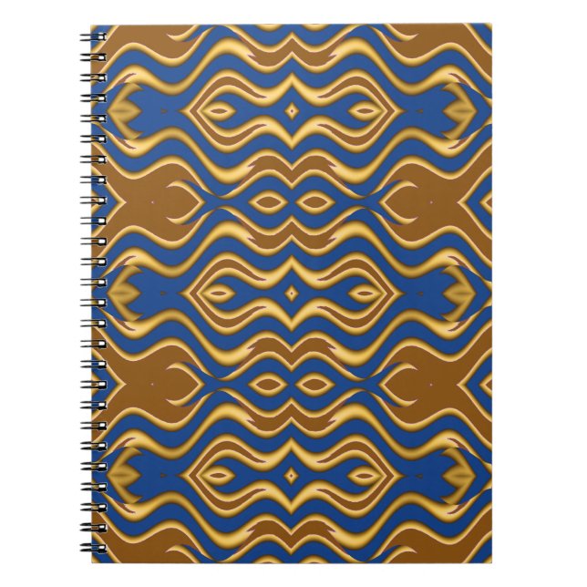 vibrant multiple color classic trendy notebook (Front)