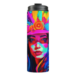 Vibrant Muse Thermal Tumbler