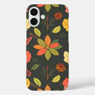 Vibrant Natural Elements iPhone16 Case - Colourful
