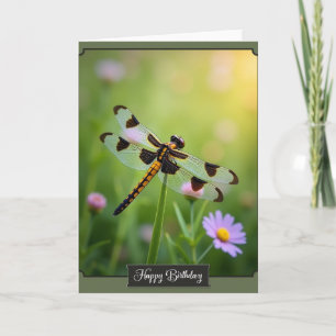 Vibrant Nature Birthday Card