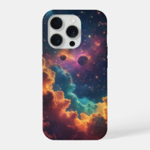 Vibrant Nebula Galaxy Design