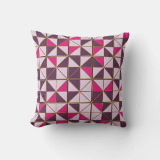 Vibrant Nubian Geometric Throw Pillow | African Et