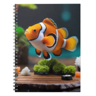 Vibrant Ocellaris Clownfish Notebook