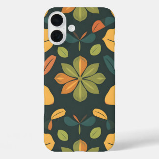 Vibrant Organic Digital Print iPhone16 Case