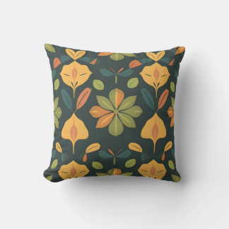 Vibrant Organic Pillow - Seamless Digital Print