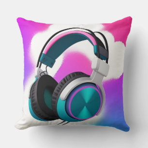 Vibrant Over-Ear Headphones Cushion