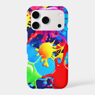 Vibrant Paint Splatters: A Bold Colours Statement