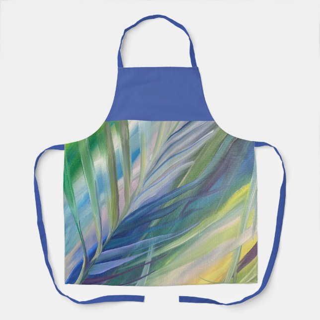 Vibrant Palms Apron (Front)