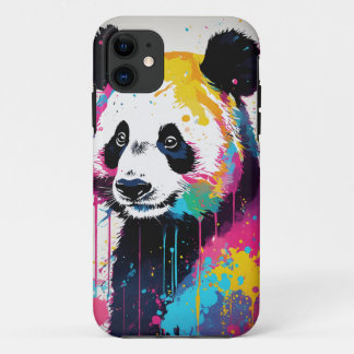 "Vibrant Panda Paradise Mobile Back Cover" iPhone 11 Case