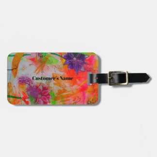 Vibrant Paradise Luggage Tag