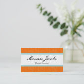 Vibrant Personal Assistant Business Card (Standing Front)