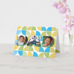 Vibrant Personalised Filipino Father's Day Gift Card