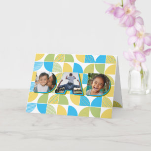Vibrant Personalised Filipino Father's Day Gift Card