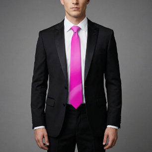 Vibrant Pink Ombre Gradient Tie