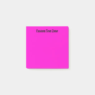 Vibrant Pink Post-it Notes