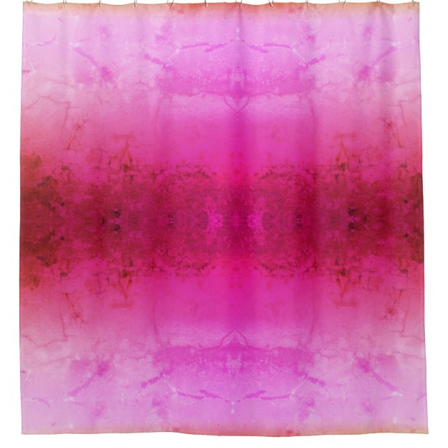 Vibrant Pink Shower Curtain (Front)