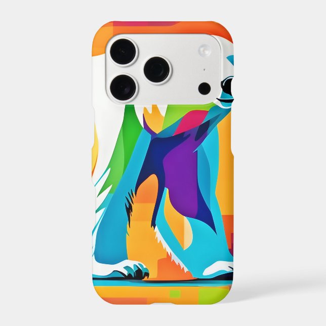 Vibrant Polar Bear (Back)