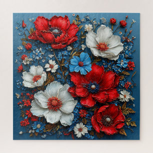 🌺 Vibrant Poppy Flower Art For Puzzle Lovers 🌺