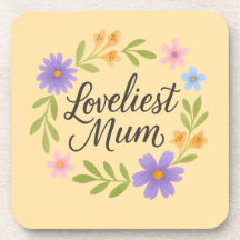 Vibrant Print Drink Coasters