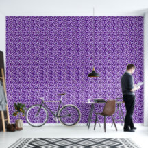 Vibrant Purple Camouflage Pattern