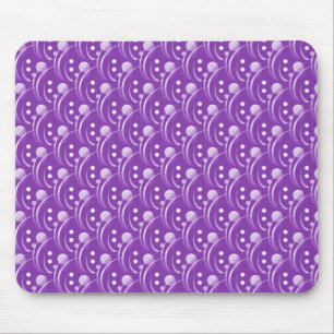 Vibrant Purple Hip and Stylish Mousepad