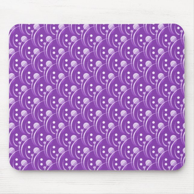 Vibrant Purple Hip and Stylish Mousepad (Front)