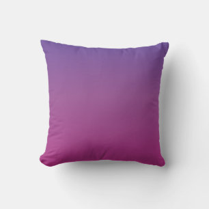 Vibrant Purple to Pink Gradient Cushion