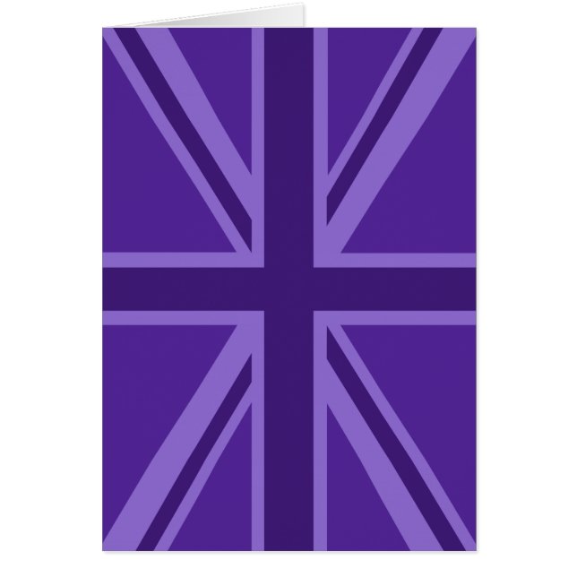 Vibrant Purple Union Jack (Front)