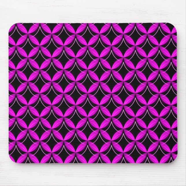 Vibrant Purple Uptown Glam Mousepad (Front)