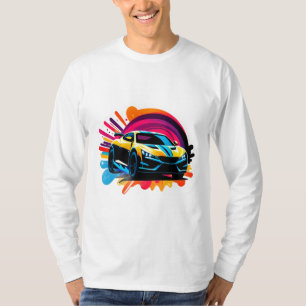 Vibrant Race Car T-Shirt
