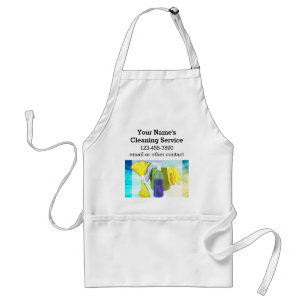 Vibrant Rays Custom Cleaning Service Business Standard Apron