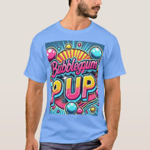 Vibrant Retro "Bubblegum Pop" Art - Fun