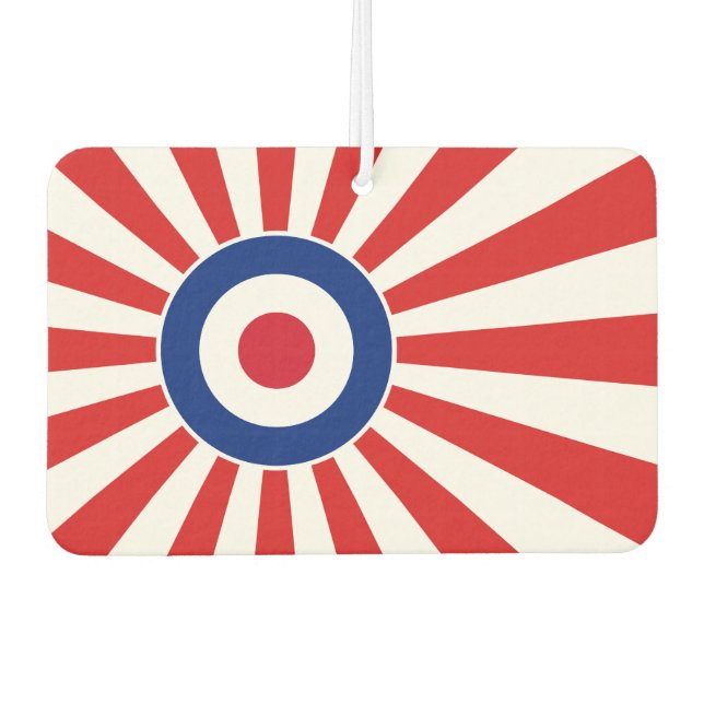 Vibrant Roundel Mods JAPAN Target Scooter Car Air Freshener (Front)