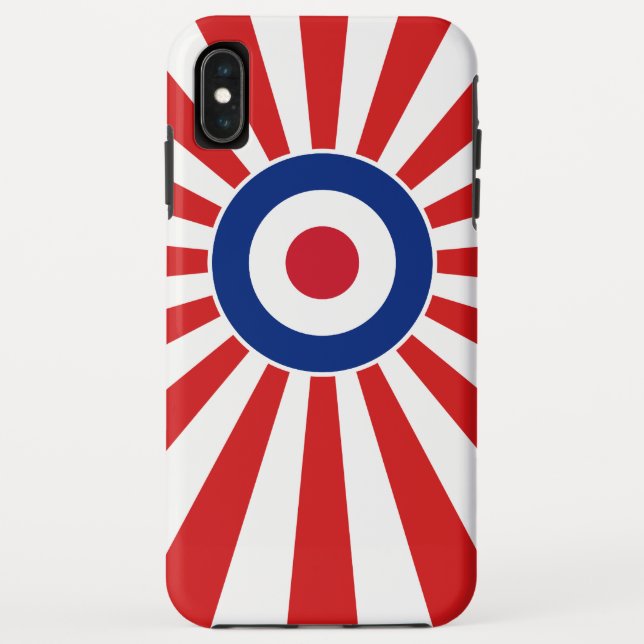 Vibrant Roundel Mods JAPAN Target Scooter Case-Mate iPhone Case (Back)