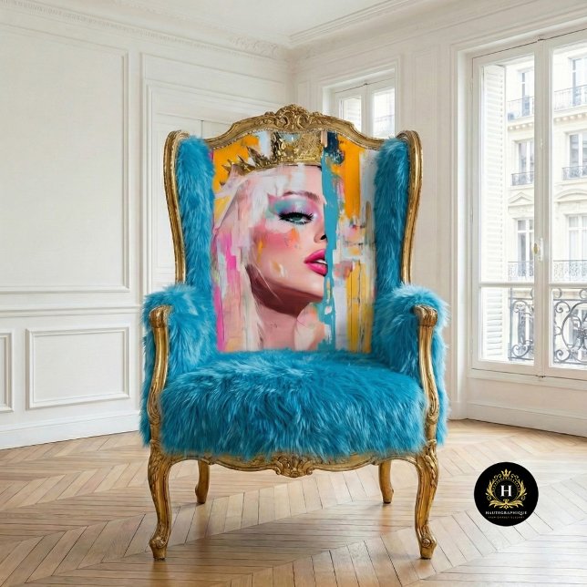 Vibrant Royalty Abstract Art Decoupage Tissue Paper (Creator Uploaded)