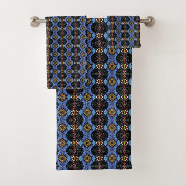 Vibrant Royalty Bath Towel Set (Insitu)