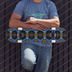 Vibrant Royalty Skateboard