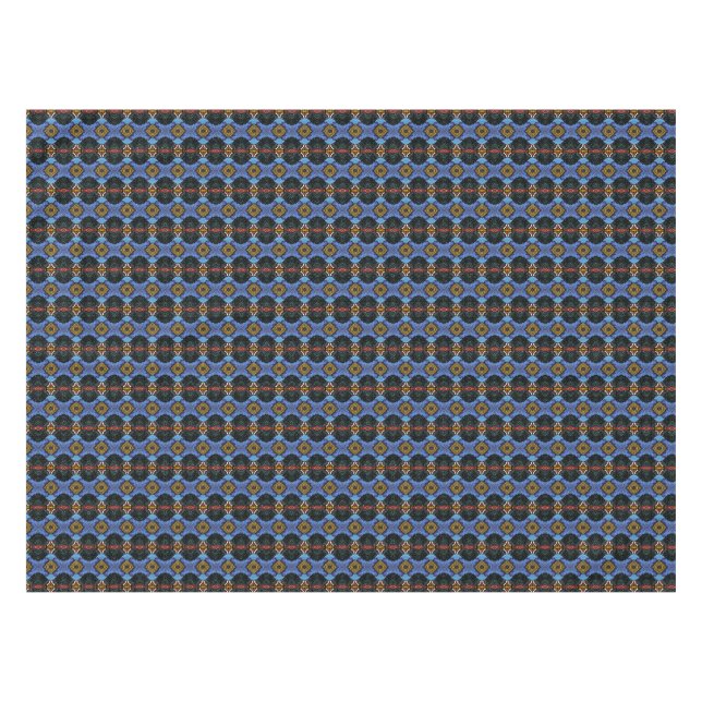 Vibrant Royalty Tablecloth (Front (Horizontal))