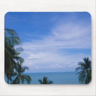 Vibrant shoreline mouse pad