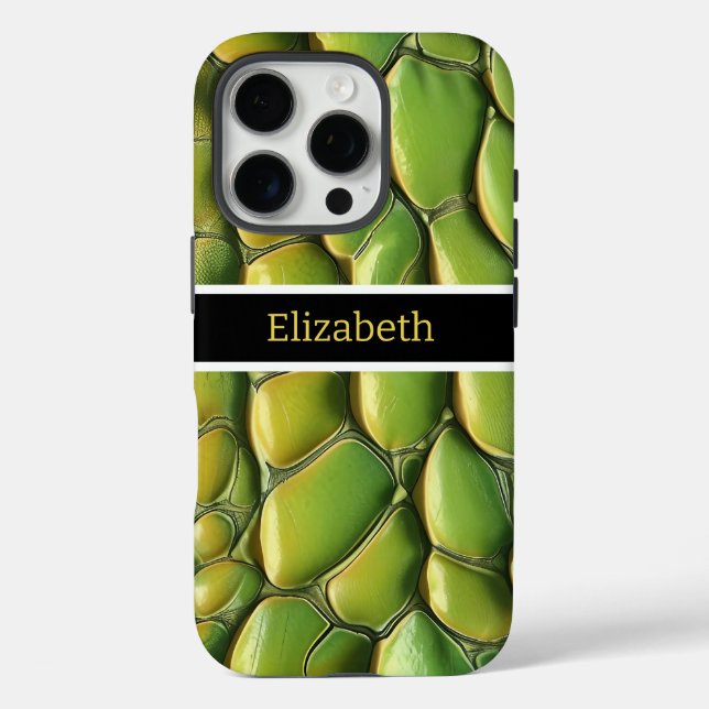 Vibrant snakeskin patterns in sunlight Case-Mate iPhone case (Back)