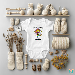 Vibrant Soccer Lion Design for Kids Baby Bodysuit