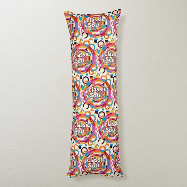 "Vibrant Sounds" Body Cushion (Back (Vertical))