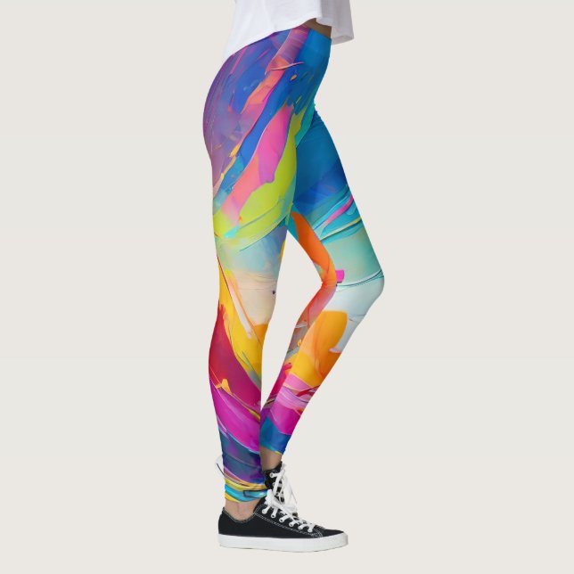 Vibrant Spectrum Leggings (Right)