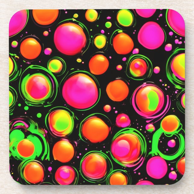 Vibrant Sphere Ballet Coaster (Front)